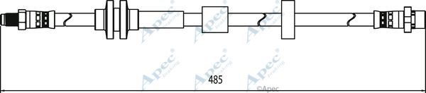 APEC BRAKING Тормозной шланг HOS3902